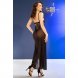 Foto 6: CAMISA DE NOITE E TANGA CR-4723 PRETA CHILIROSE 36 S