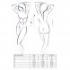 Foto 1: CORPETE E TANGA HELLEN PRETO EROTIC LINE PASSION 40-42 L/XL