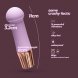 Foto 3: MINI VIBRADOR MELLOW PUFF LAVANDA CRUSHIOUS