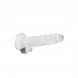 Foto 3: DILDO REALISTA COM TEST�CULOS CRYSTAL CLEAR 7 /18 CM TRANSPARENTE REALROCK