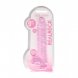 Foto 1: DILDO REALISTA COM TEST�CULOS CRYSTAL CLEAR 9 /23 CM ROSA REALROCK