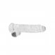 Foto 3: DILDO REALISTA COM TEST�CULOS CRYSTAL CLEAR 9 /23CM TRANSPARENTE REALROCK