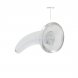 Foto 2: DILDO NON-REALISTIC CRYSTAL CLEAR 5 /11,5 CM TRANSPARENTE REALROCK