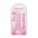 Foto 1: DILDO NON-REALISTIC CRYSTAL CLEAR 7 /17 CM ROSA REALROCK