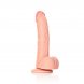 Foto 0: DILDO REALISTA COM TEST�CULOS CURVED 8 /20,5 CM FLESH REALROCK