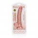 Foto 1: DILDO REALISTA COM TEST�CULOS CURVED 8 /20,5 CM FLESH REALROCK