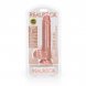 Foto 1: DILDO REALISTA COM TEST�CULOS STRAIGHT 7 /18 CM FLESH REALROCK