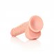 Foto 4: DILDO REALISTA COM TEST�CULOS STRAIGHT 7 /18 CM FLESH REALROCK