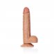 Foto 3: DILDO REALISTA COM TEST�CULOS STRAIGHT 8 /20,5 CM REALROCK