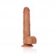 Foto 0: DILDO REALISTA COM TEST�CULOS STRAIGHT 10 /25,5 CM REALROCK