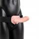 Foto 0: STRAP-ON OCO COM VIBRA��O 6 /15,5 CM FLESH REALROCK