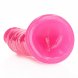 Foto 3: DILDO SLIM REALISTIC DILDO GLOW IN THE DARK 8'' / 20 CM ROSA REALROCK