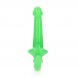 Foto 1: STRAP-ON SEM ARN�S GLOW IN THE DARK 6'' / 13,5 CM REALROCK