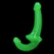 Foto 2: STRAP-ON SEM ARN�S GLOW IN THE DARK 6'' / 13,5 CM REALROCK