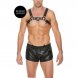 Foto 0: ARNS LEATHER BULLDOG HARNESS L/XL PRETO OUCH!