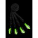 Foto 0: CONJUNTO DE RESTRI��ES PARA CAMA FLUORESCENTES GLOW IN THE DARK OUCH!