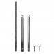 Foto 4: BARRA SEPARADORA ADJUSTABLE SPREADER BAR PRATEADO OUCH!