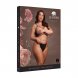 Foto 5: SUTI� TRIANGLE COM RENDA PRETO TAMANHO QUEEN LE D�SIR
