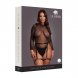 Foto 3: BODY COM CINTO DE LIGAS EM COURO PRETO/DOURADO BRILHANTE TAMANHO QUEEN LE D�SIR