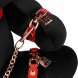 Foto 3: COELHO GRANDE BONDAGE AVELUDADO PRETO S-LINE
