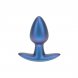 Foto 0: PLUG ANAL SMOOTH SILICONE SMALL 2.6 /6,5 CM METALLIC BLUE OUCH!