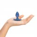 Foto 1: PLUG ANAL SMOOTH SILICONE SMALL 2.6 /6,5 CM METALLIC BLUE OUCH!