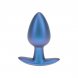 Foto 0: PLUG ANAL SMOOTH SILICONE MEDIUM 3,1 /7,9 CM METALLIC BLUE OUCH!