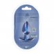 Foto 2: PLUG ANAL SMOOTH SILICONE MEDIUM 3,1 /7,9 CM METALLIC BLUE OUCH!