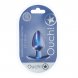 Foto 3: PLUG ANAL SMOOTH SILICONE MEDIUM 3,1 /7,9 CM METALLIC BLUE OUCH!