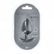 Foto 2: PLUG ANAL SMOOTH SILICONE LARGE 3,5 /8,9 CM GUN METAL OUCH!
