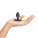 Foto 1: PLUG ANAL SMOOTH SILICONE SMALL 2.6 /6,5 CM METALLIC PURPLE OUCH!