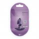 Foto 2: PLUG ANAL SMOOTH SILICONE SMALL 2.6 /6,5 CM METALLIC PURPLE OUCH!