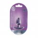 Foto 3: PLUG ANAL SMOOTH SILICONE SMALL 2.6 /6,5 CM METALLIC PURPLE OUCH!