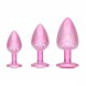 Foto 0: PARIS COLLECTION - METAL ANAL PLUG SET - PINK
