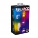 Foto 1: LED VIBRATING STRAIGHT COCK WITH BALLS - 6 / 15 CM - TRANSPARENT