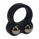 Foto 0: ANEL PARA O P�NIS EM SILICONE L�QUIDO COM PESO DUPLO PRETO LEVELZ