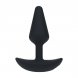 Foto 0: PLUG ANAL CL�SSICO EM SILICONE COM VIBRA��O S PRETO LEVELZ