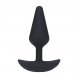 Foto 0: PLUG ANAL CL�SSICO EM SILICONE COM VIBRA��O M PRETO LEVELZ