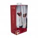 Foto 1: ALGEMAS DE TORNOZELOS MILAN COLLECTION PRETO/VERMELHO OUCH!