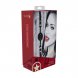 Foto 1: MORDA�A DE SILICONE RESPIR�VEL MILAN COLLECTION PRETO/VERMELHO OUCH!