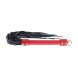 Foto 1: CHICOTE MILAN COLLECTION PRETO/VERMELHO OUCH!