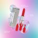 Foto 1: VIBRADOR COM 4 ACESS�RIOS ANGEL LIPSTICK CLEAR LOVELINE