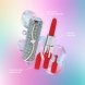 Foto 5: VIBRADOR COM 4 ACESS�RIOS TIFFANY LIPSTICK AZUL LOVELINE
