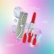 Foto 5: VIBRADOR COM 4 ACESS�RIOS CANDY LIPSTICK VERDE LOVELINE
