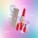 Foto 5: VIBRADOR COM 4 ACESS�RIOS CANDY LIPSTICK ROSA LOVELINE