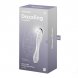 Foto 1: DILDO DE VIDRO DAZZLING CRYSTAL 1 TRANSPARENTE SATISFYER