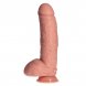 Foto 5: DILDO REALISTA ACHILLE FLESH 25 CM MADE IN ITALY