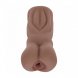 Foto 2: CARREER GIRLS - NAUGHTY NURSE RILEY REARVIEW - TPE SMALL MASTURBATOR - 130G - BROWN