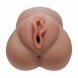 Foto 1: RAW - VELVET VICE - TPE LARGE MASTURBATOR - 335G - BROWN