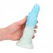 Foto 1: VEIN MASTER - SILICONE DILDO - BLUE/WHITE
